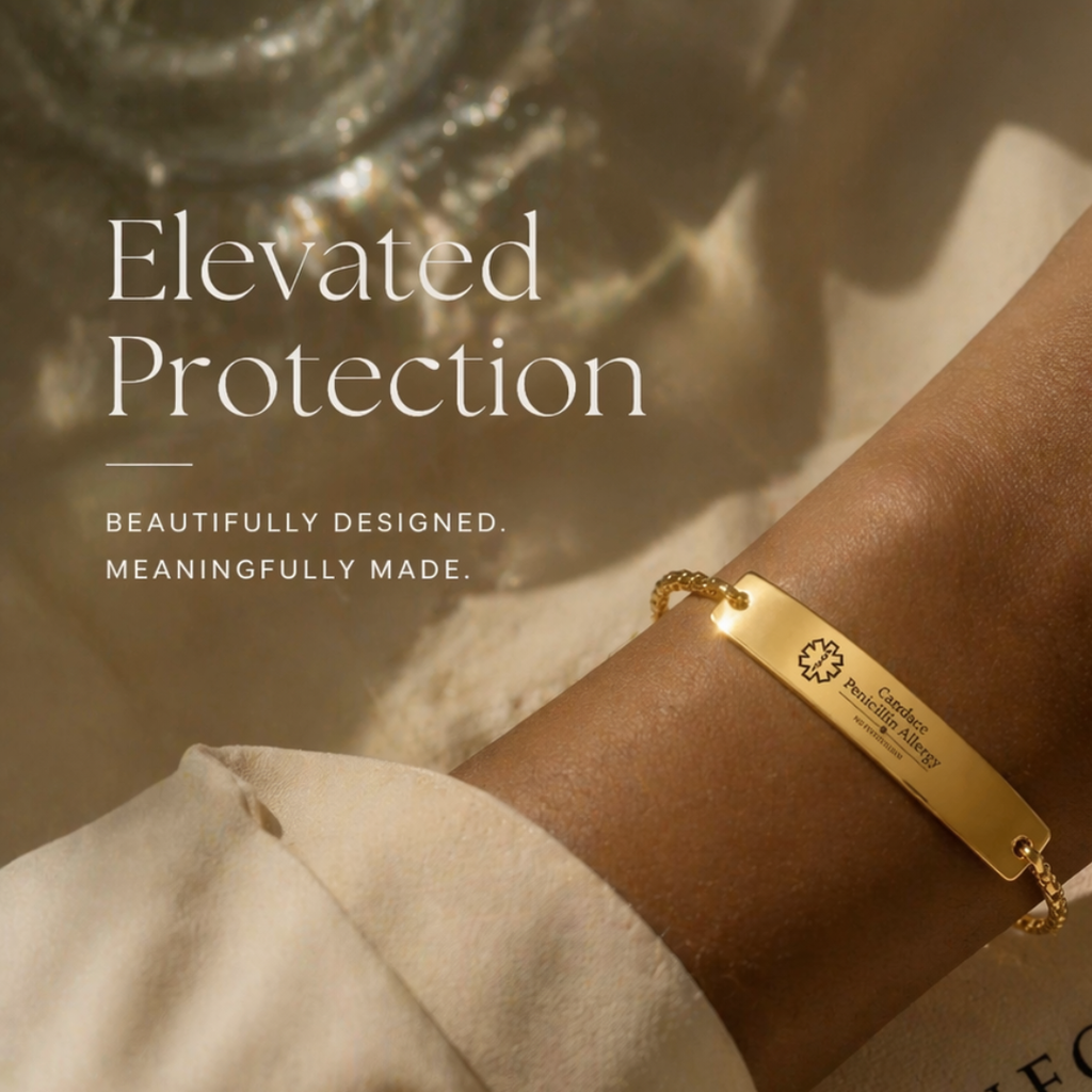 Adorned Allergy Bracelet