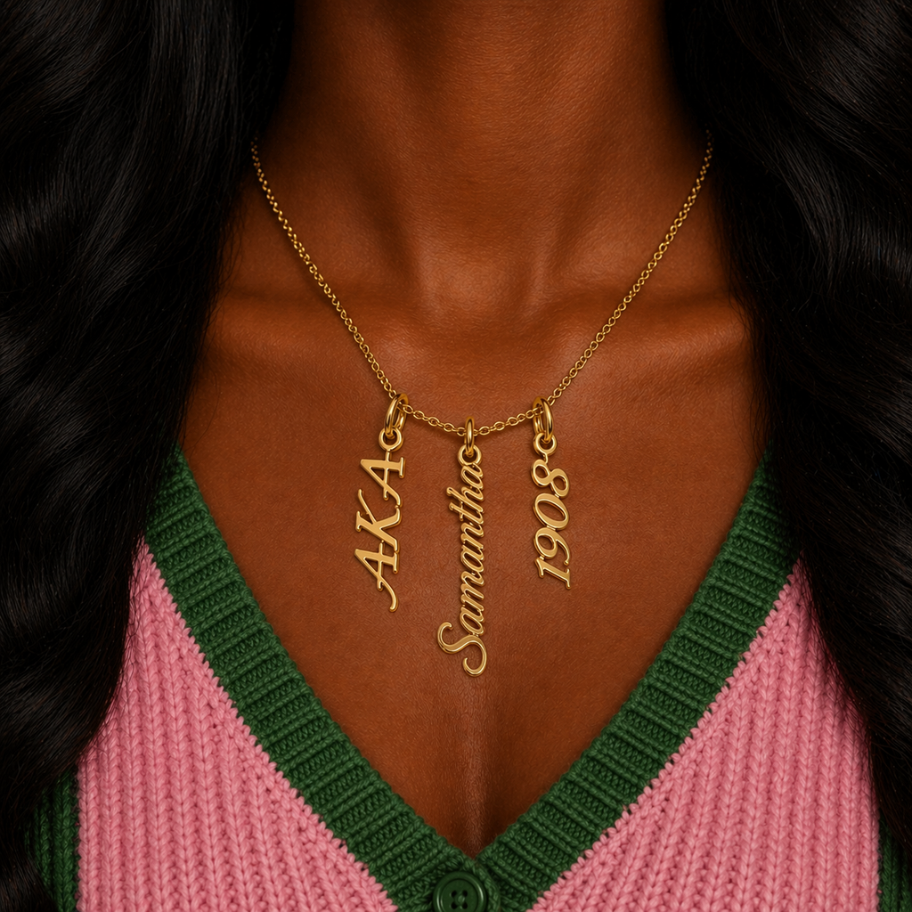 The AKA Legacy Custom Name Necklace