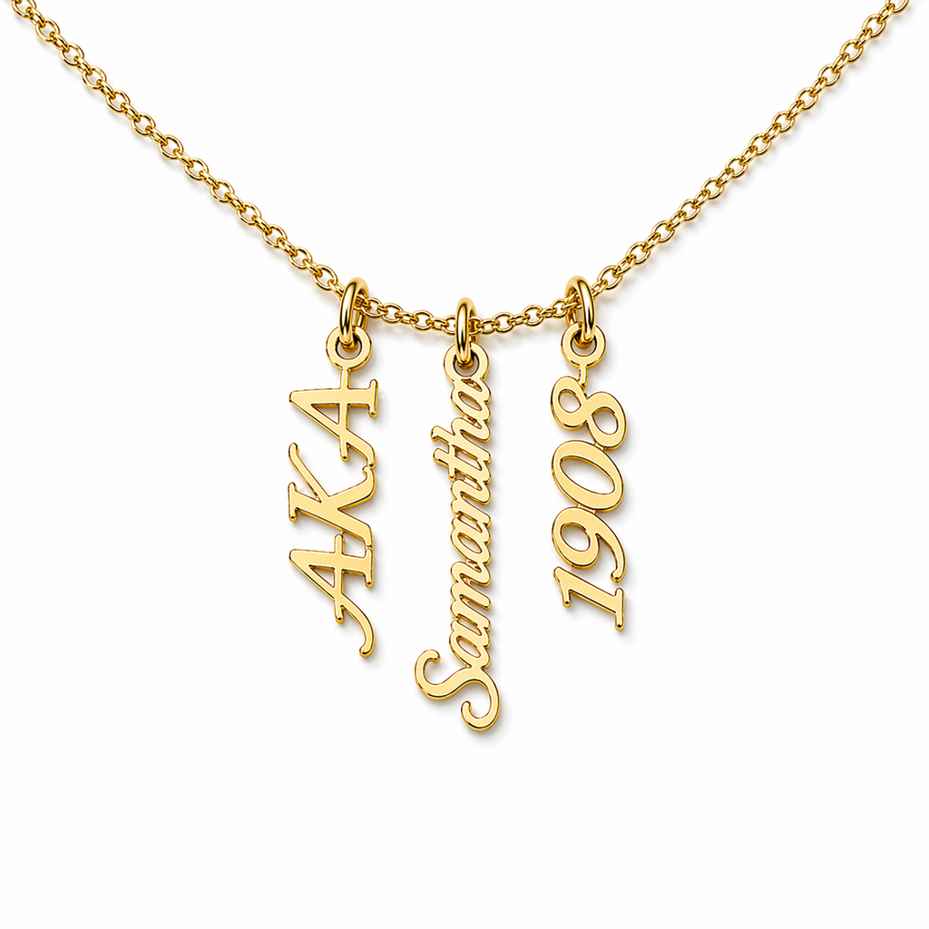 The AKA Legacy Custom Name Necklace