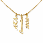 The AKA Legacy Custom Name Necklace