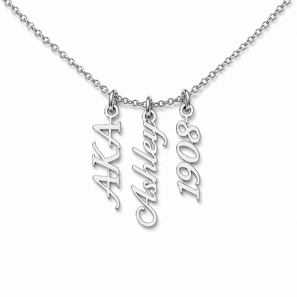 The AKA Legacy Custom Name Necklace