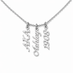 The AKA Legacy Custom Name Necklace