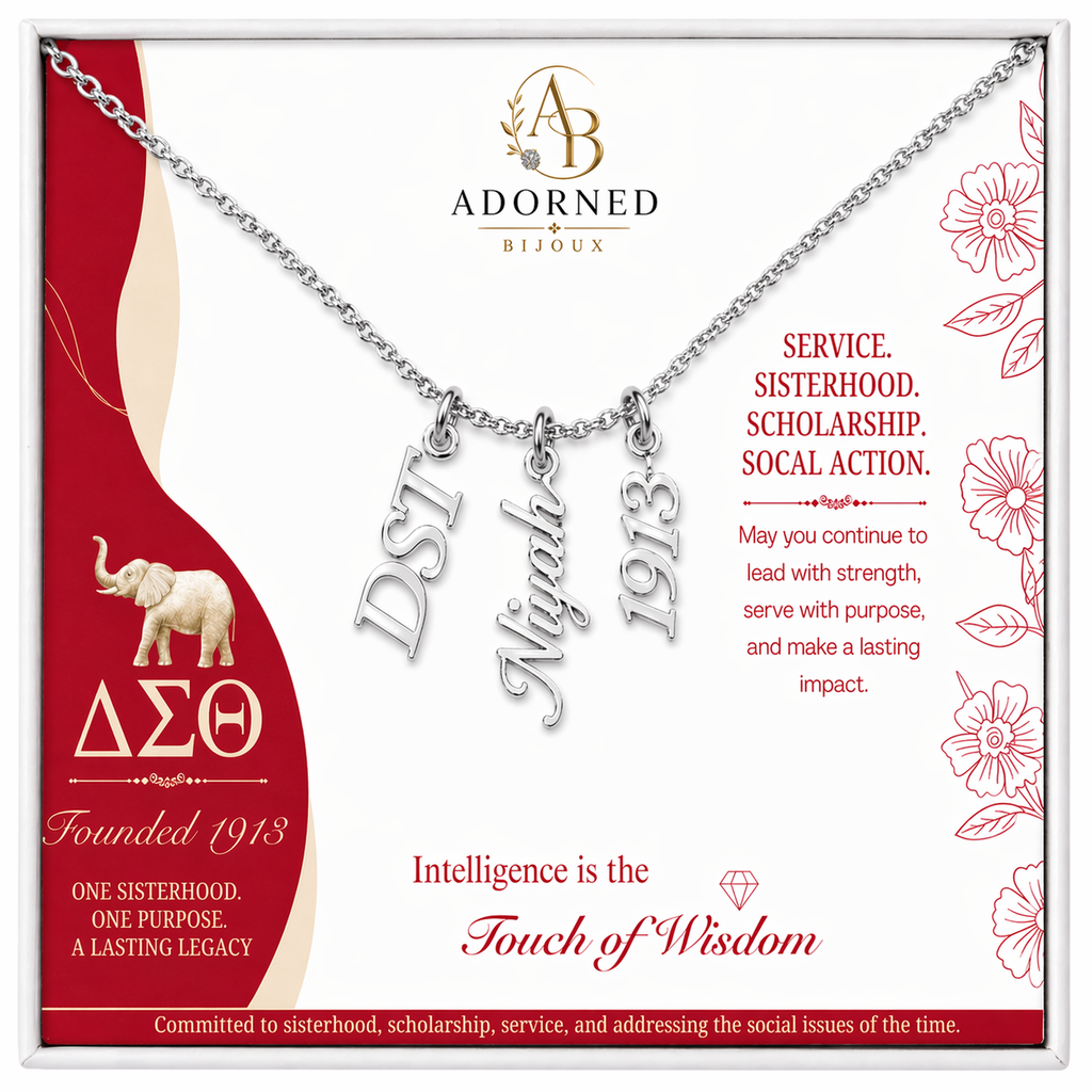 DST Sisterhood Custom Necklace
