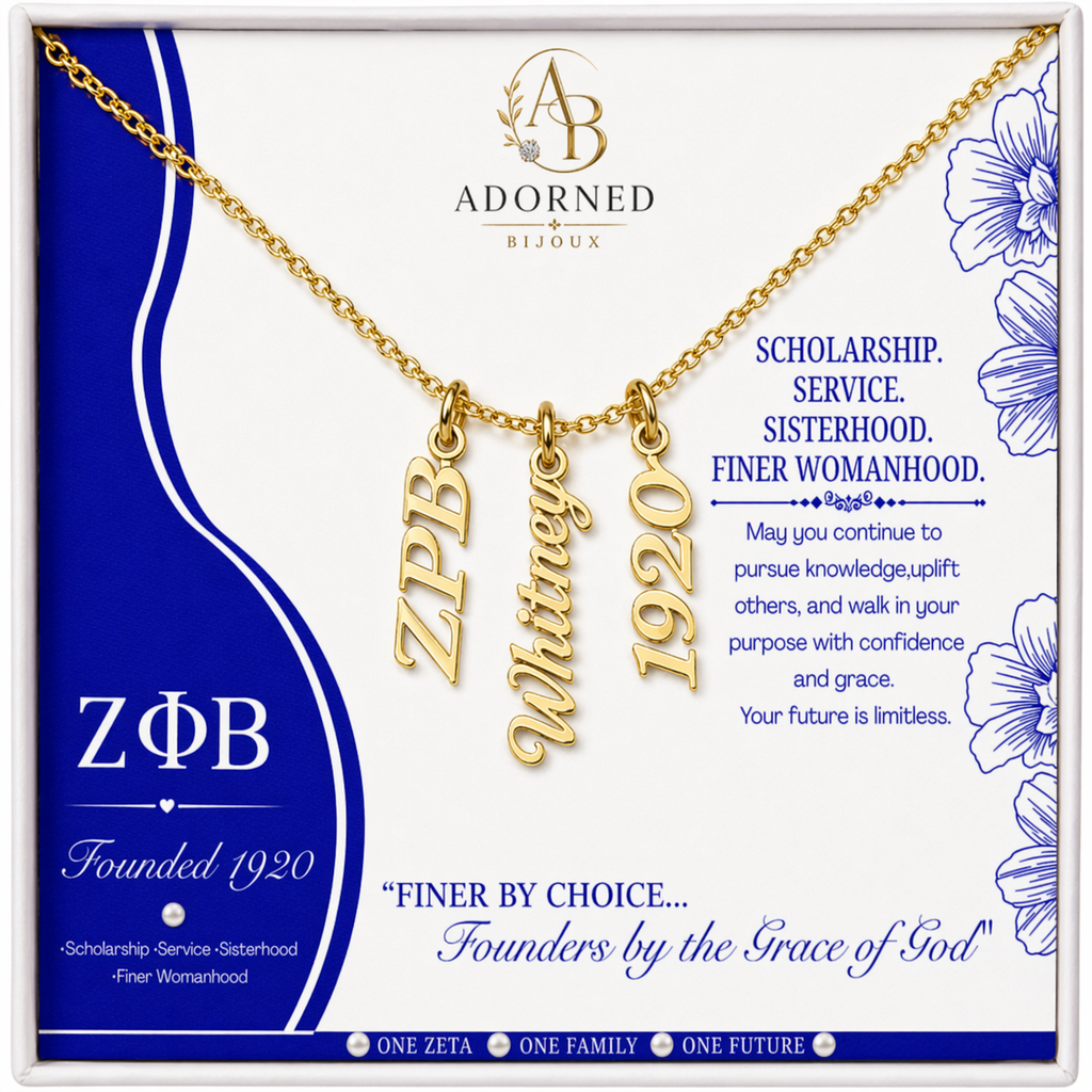 The Finer Womanhood Custom Necklace