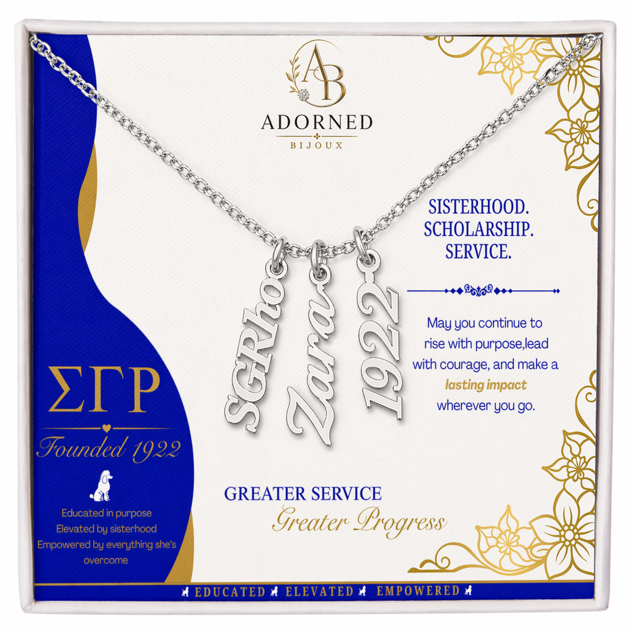 The Rhoyalty Custom Necklace