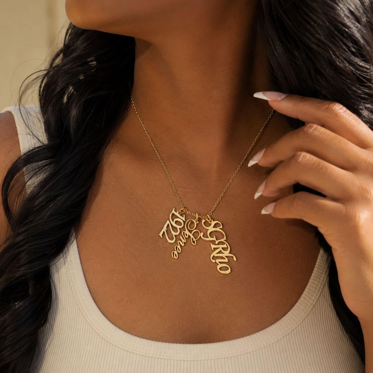 The Adorned Sisterhood Charm Necklace
