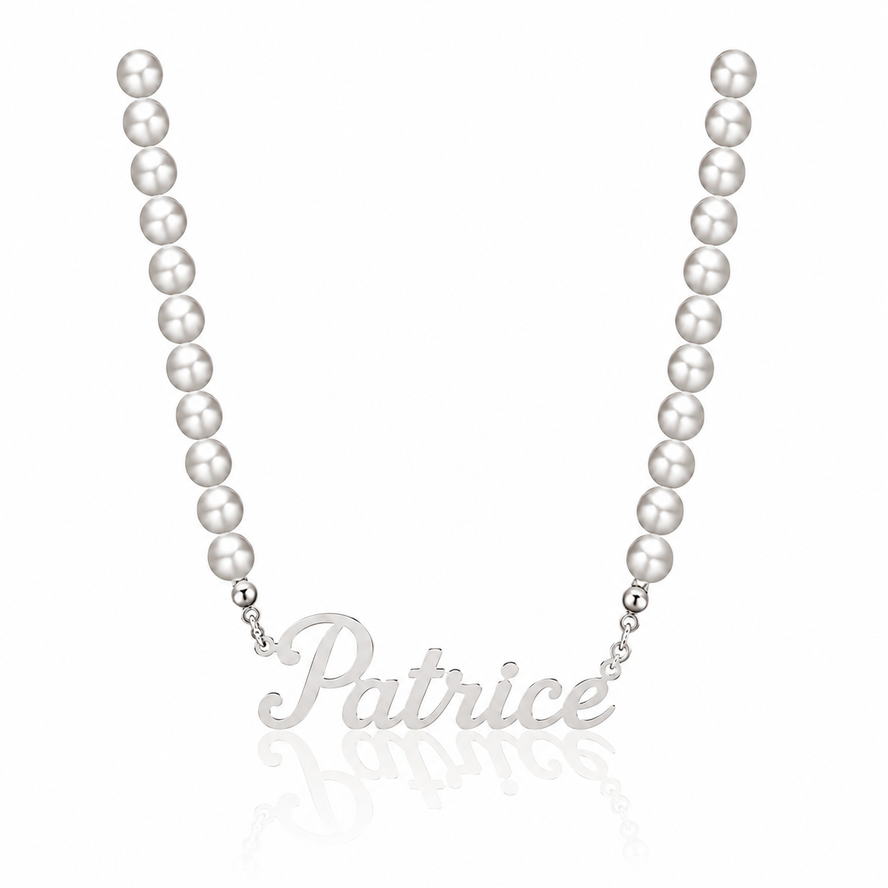A Sisterhood of Pearls Name Pendant