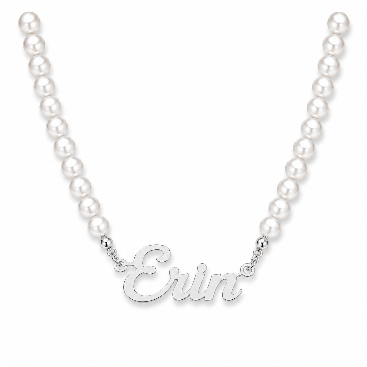 A Sisterhood of Pearls Name Pendant