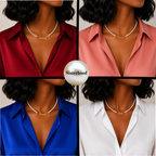 A Sisterhood of Pearls Name Pendant