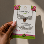 The Symbol of Sisterhood Script Pendant